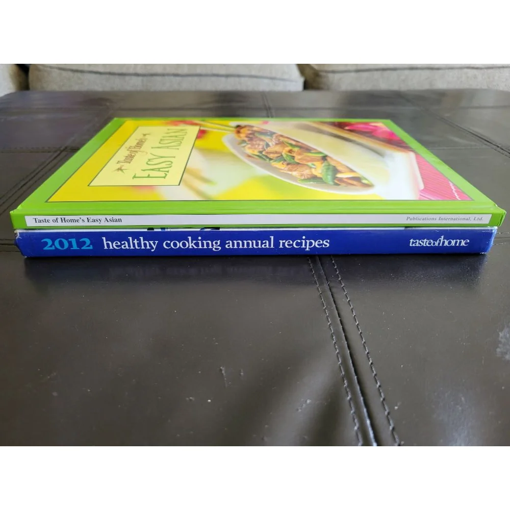 Taste of Home Cookbook Bundle | Healthy 2012 & Easy Asian